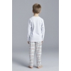 Erkek Çocuk Lıght Grey Year 2'li Pijama Takımı 