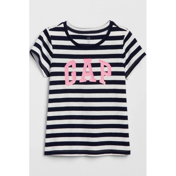 Kız Bebek Logo Kısa Kollu T-Shirt